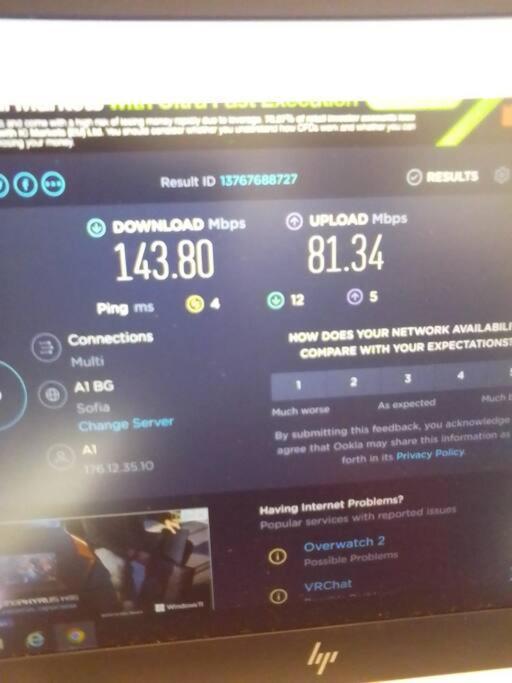Sofia Zen - On Metro, Ultra Fast Wi-Fi Apartman Kültér fotó